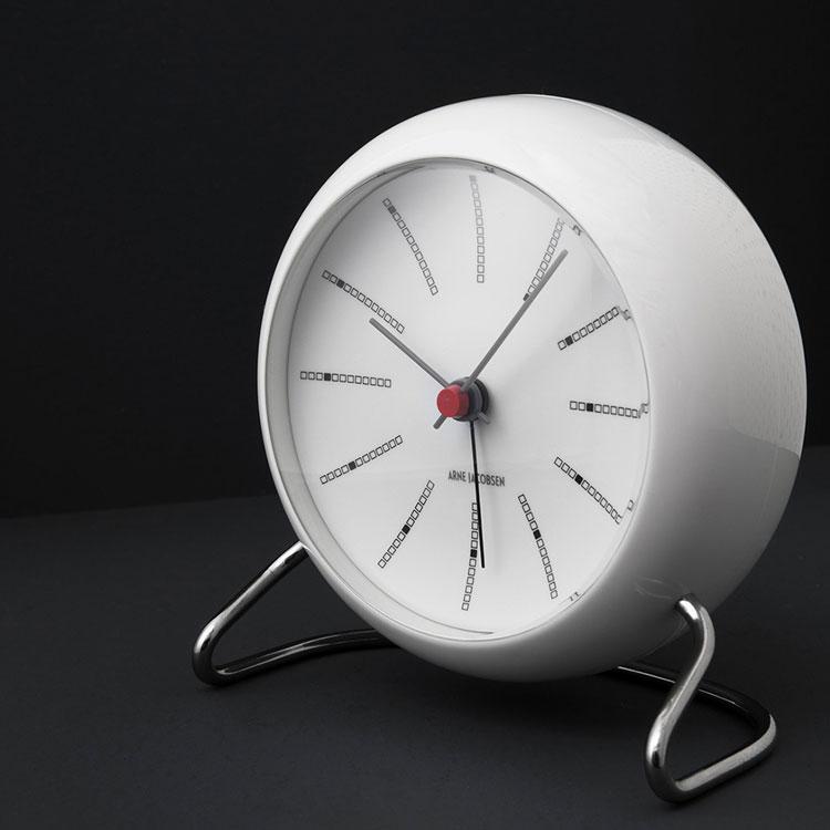 ARNE JACOBSEN Arne Jacobsen アルネヤコブセン Bankers Table clock