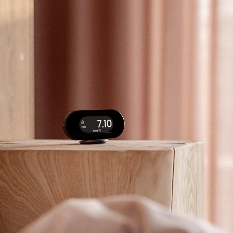 アメリカ直輸入★毎朝が優雅な目覚めに変わる時計『Zen Alarm Clock』 JACOB JENSEN（ヤコブ・イェンセン） 正規品 置き時計 アラーム