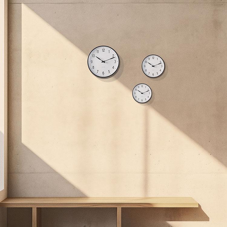 ARNE JACOBSEN（アルネ ヤコブセン） ステーションウォールクロック
