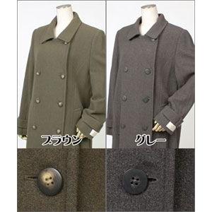 カシゴラ ロング丈 ダブルコートの画像