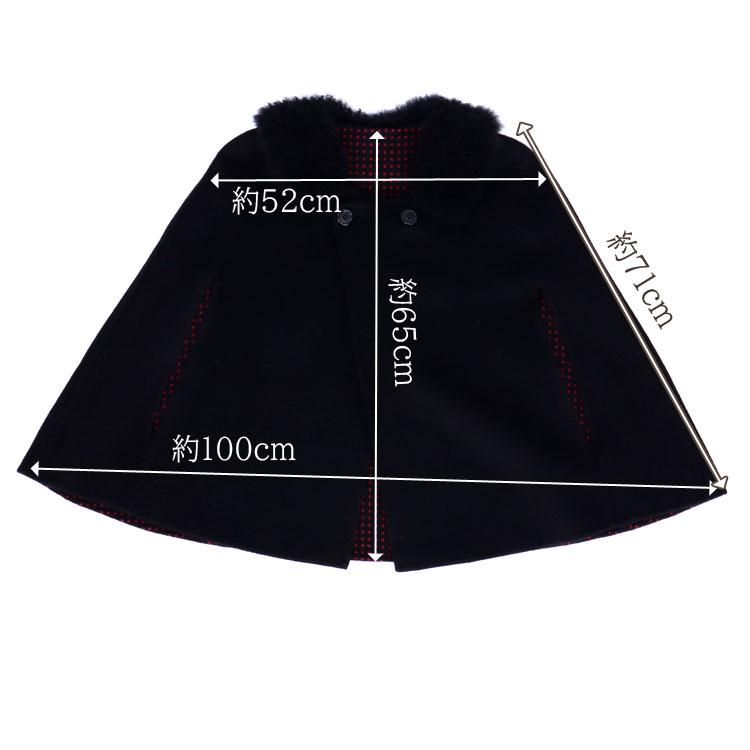 美品fob exportコート　ポンチョ　マント　パープル　カシミヤ100 M カシミヤ ケープ レディース ファー付き ケープコート ポンチョ マント