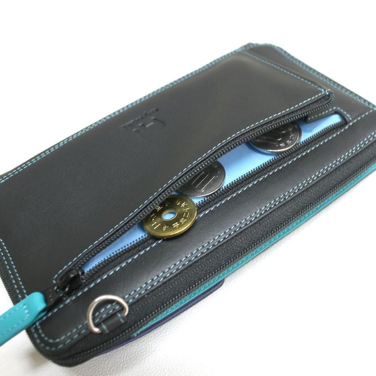 お種銭付 mywalit Travel カーフ レザー スマホポシェット ショルダー スマホ お財布ポシェット ペン付 MY1220 長財布｜herbette｜21