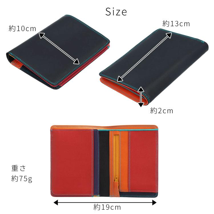 MYWALIT 二つ折り財布 ナッパレザー 牛革 Booklet Wallet ミニ財布