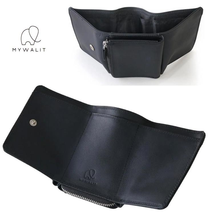 財布 三つ折り財布 日本限定 mywalit RFID ミニマルウォレット