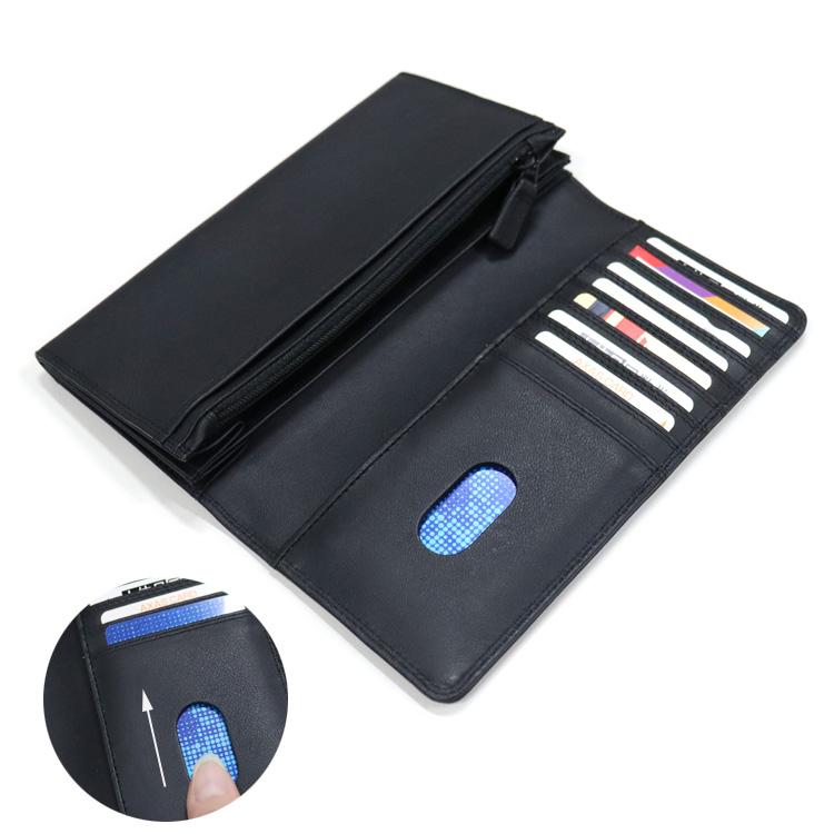 長財布 日本限定 mywalit RFID ブラック レザー 財布 スキミング防止