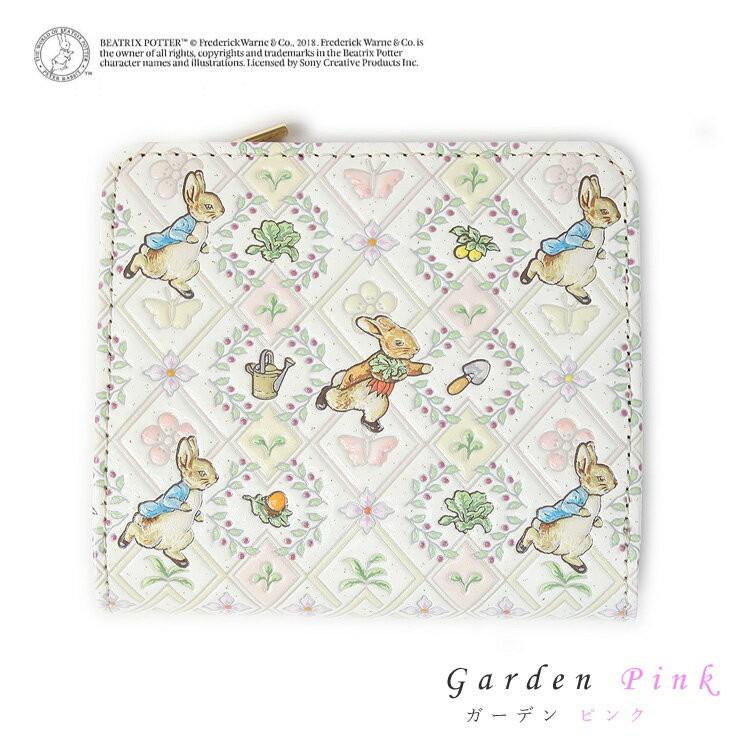 2つ折り ミニ財布 折り財布 財布 二つ折り ファスナー ピーター