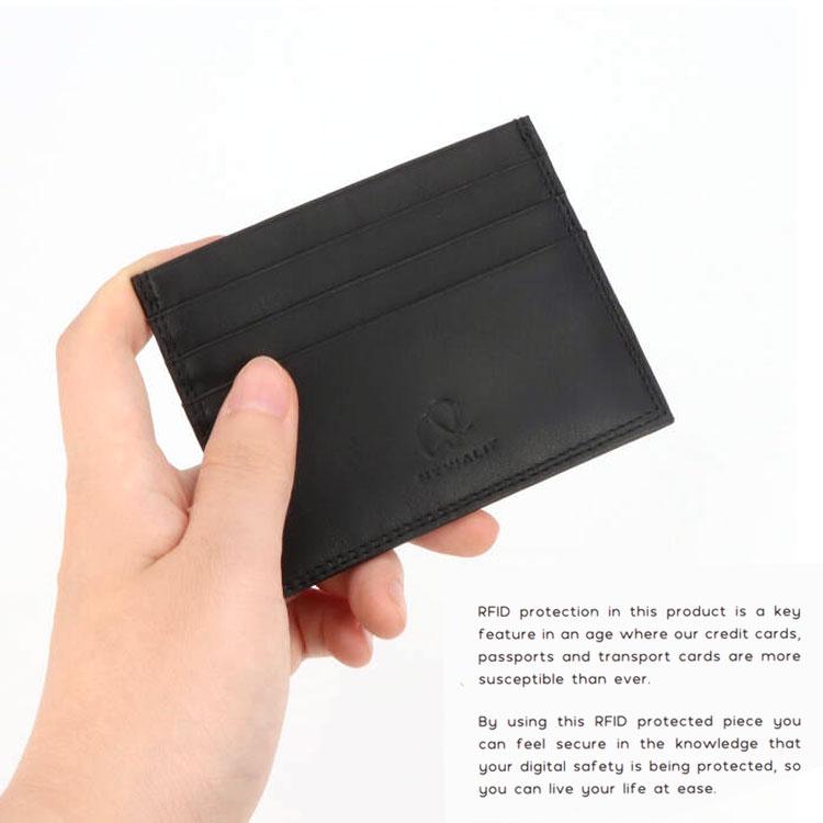 mywalit RFID カーフ レザー スキミング防止 牛革 カードケース メンズ