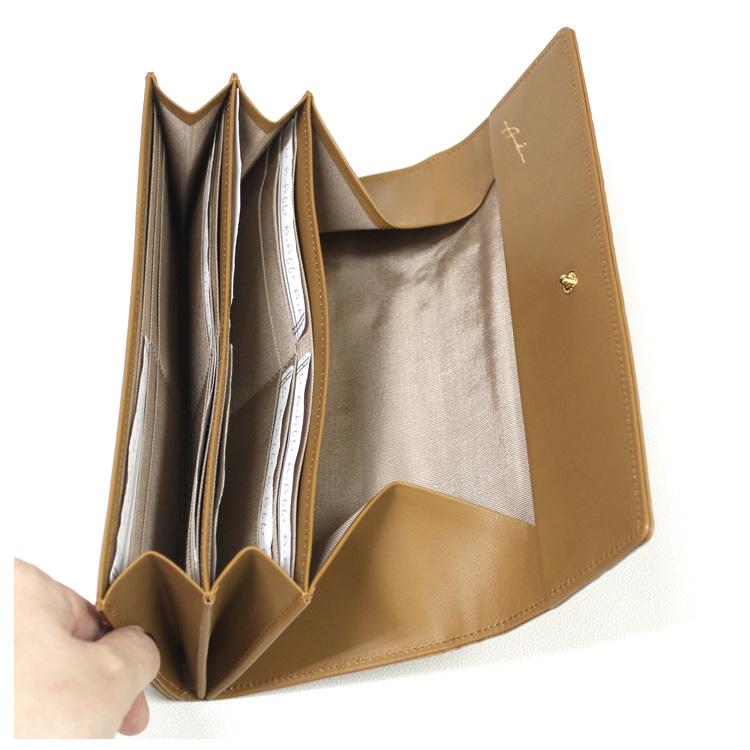 長財布 Arukan アルカン テールワニ 日本製 本革 クロコダイル型押し