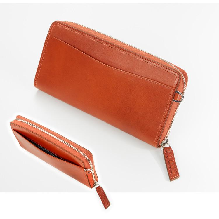 お種銭付 YANKEE ヤンキー カジュアル 本革 ラウンドファスナー 長財布 ラウンドオープン束入れ メンズ レザー 牛革 カウ ユニセックス レディース ラウンドファスナー 牛革