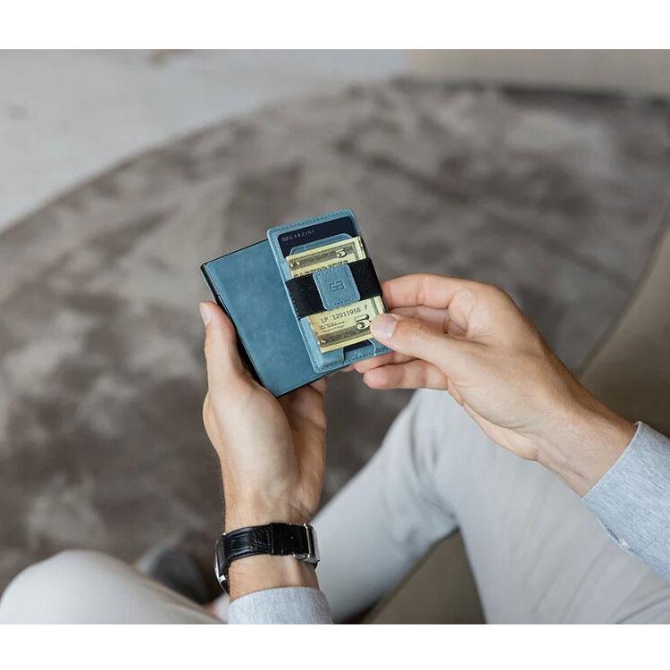 カードケース GARZINI ガルジーニ MagSafe GZMSMEWL1 本革 スライド式