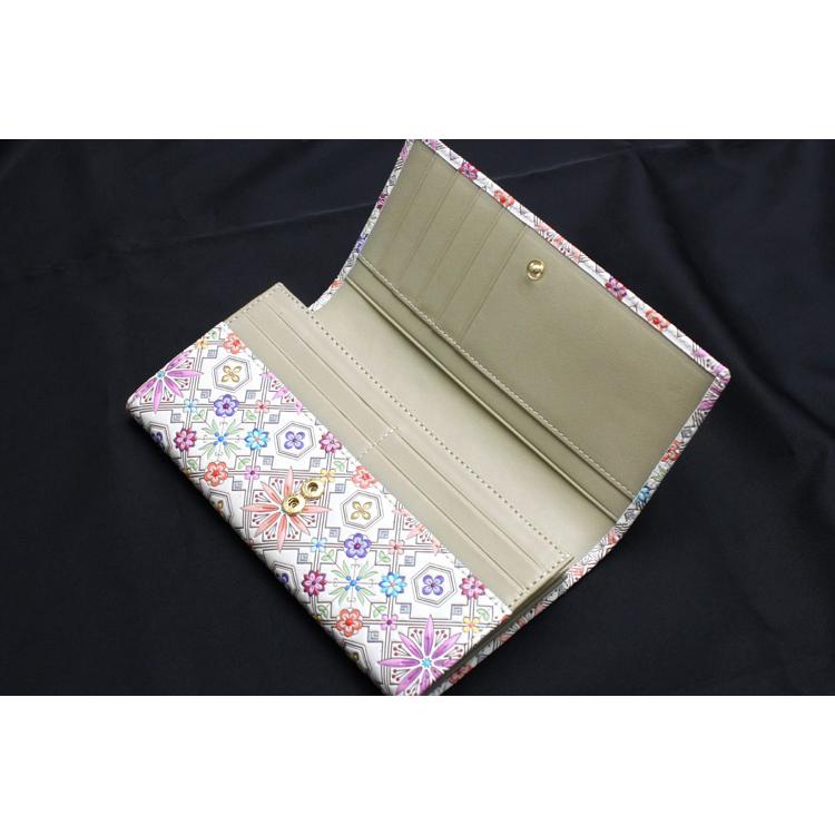 財布 長財布 かぶせ 浅草文庫 お種銭付 花菱 はなびし 柄 江戸 財布 長財布 かぶせ 浅草文庫 お種銭付 花菱 はなびし 柄 江戸