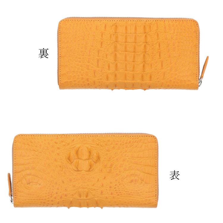 クロコダイル レザー 長財布 ラウンドファスナー 財布 仕分け クロコダイル レザー 長財布 ラウンドファスナー 財布 仕分け