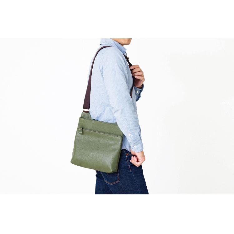 ショルダーバッグ 豊岡工房 牛革 軽量 日本製 4383 ボディショルダー