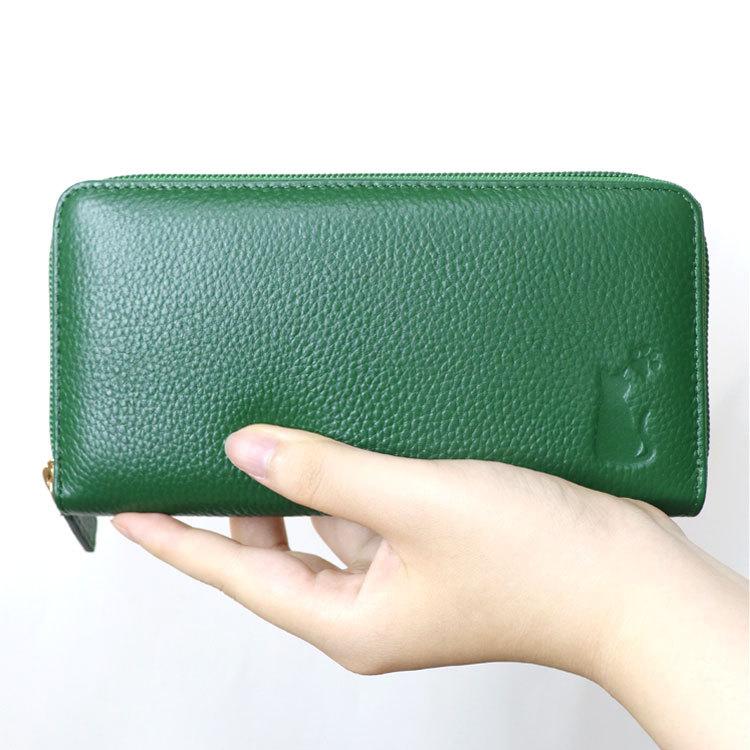 長財布 レディース ラウンドファスナー コインが分けられる 猫 長財布 レディース ラウンドファスナー コインが分けられる 猫