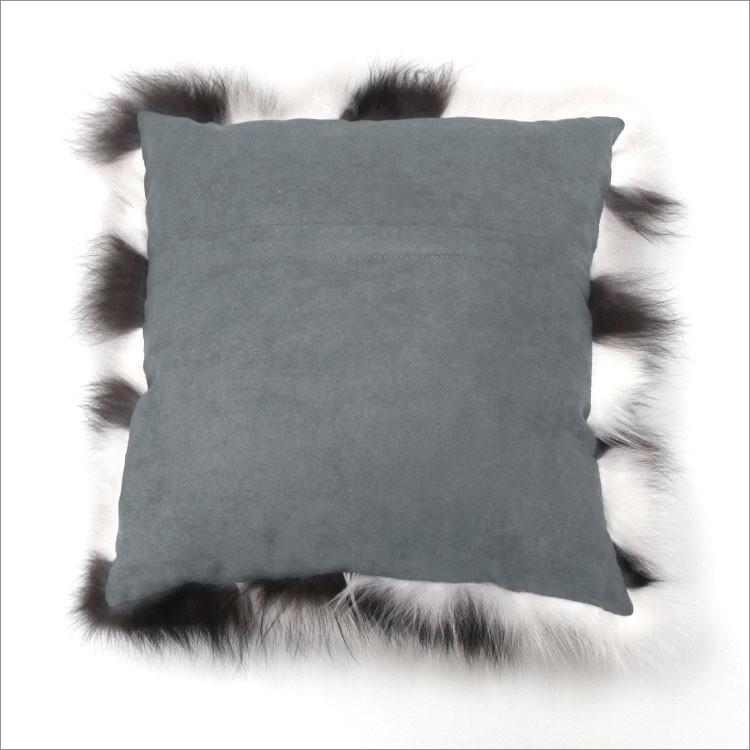 最大00円引クーポン有 フォックス ファー ふわふわ クッション Fox 座布団 ソファ バイカラー Fo2611 ファー 本革製品専門店 エルベート 通販 Yahoo ショッピング