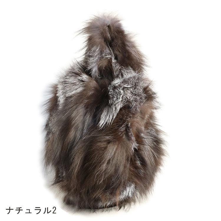 ファー バッグ ショッパーバッグ トートバッグ フォックス レディース ギフト プレゼントの画像
