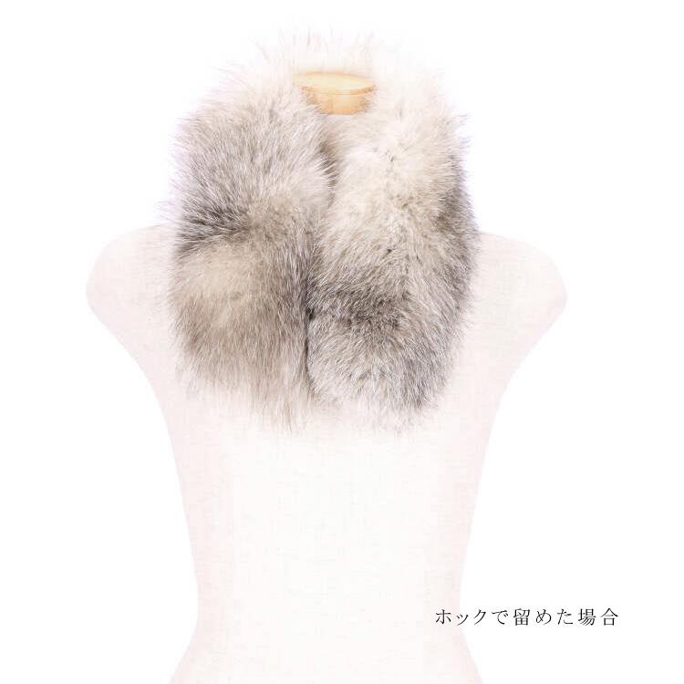 シャドーフォックス マフラー チャーム付き／レッド／GAKE 日本製❣️