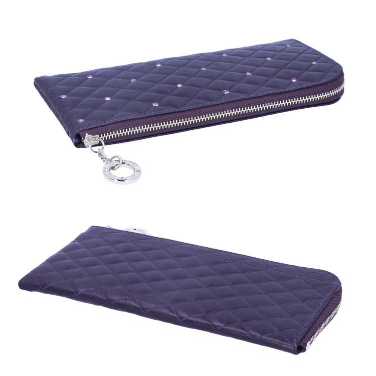 財布 Bejoueld キルティング L字ファスナー 長財布 AC-106 日本製 山羊