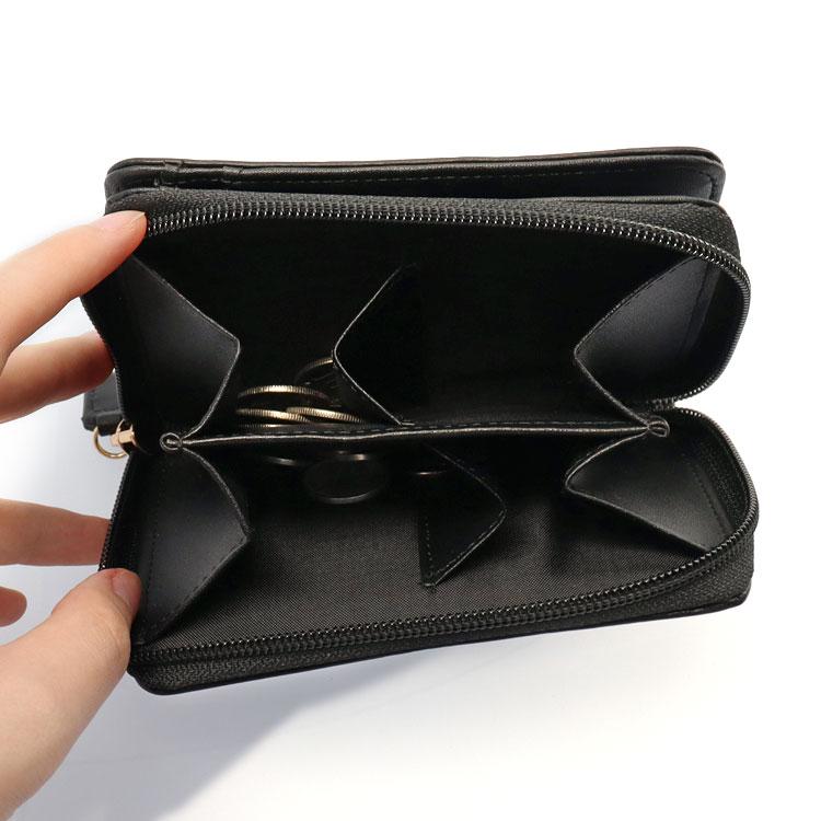 財布 コインが分けられる 二つ折り ミニ財布 コンパクト 小銭 財布 コインが分けられる 二つ折り ミニ財布 コンパクト 小銭