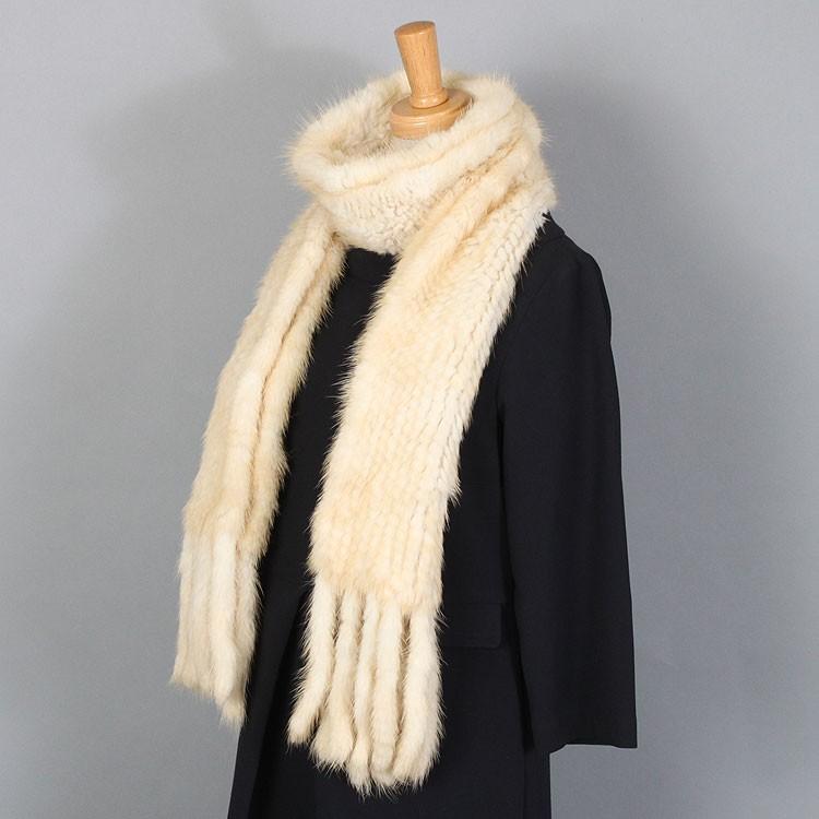 ハンドメイド＊最高級シルバーブルーミンクコート＊リバーシル艶マフラーリボン付き ハンドメイド＊最高級シルバーブルーミンクコート＊リバーシル艶