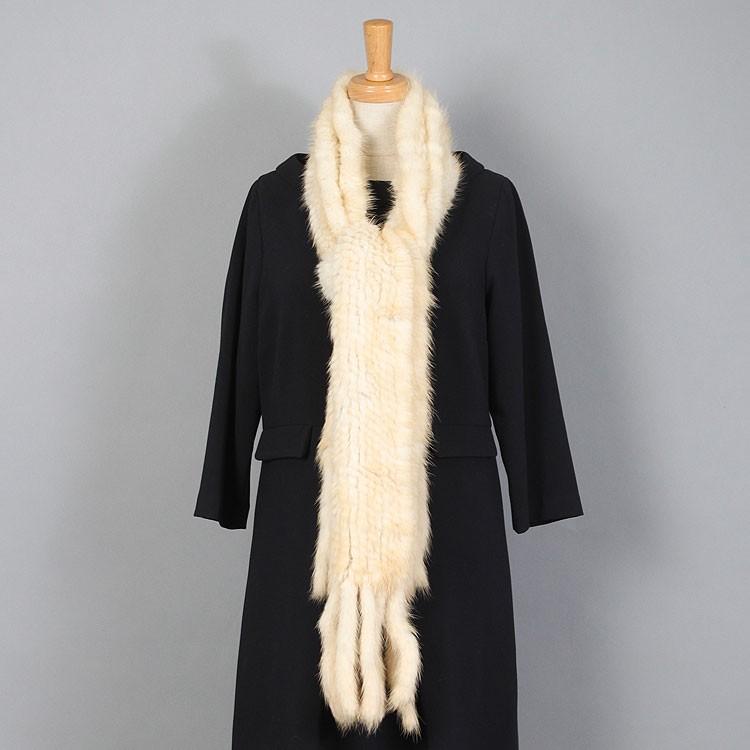 ミンクの上品でとても素敵なファーマフラー ミンクの上品でとても素敵なファーマフラー