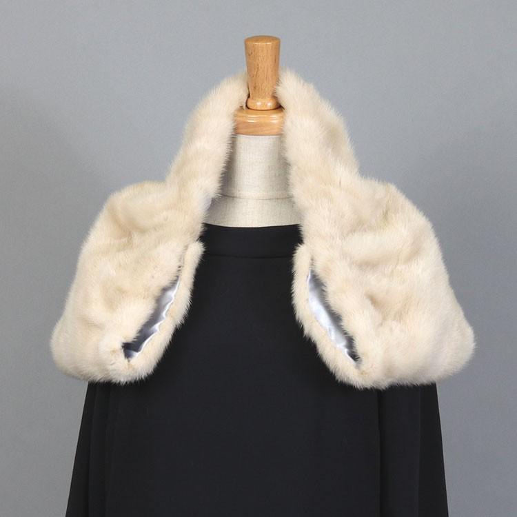 ミンク ファー マフラー パール : エルベートブルーレーベル - 通販