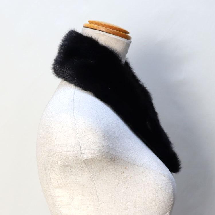 マフラー レディース ミンク ファー ミニマフラー ショート メンズ