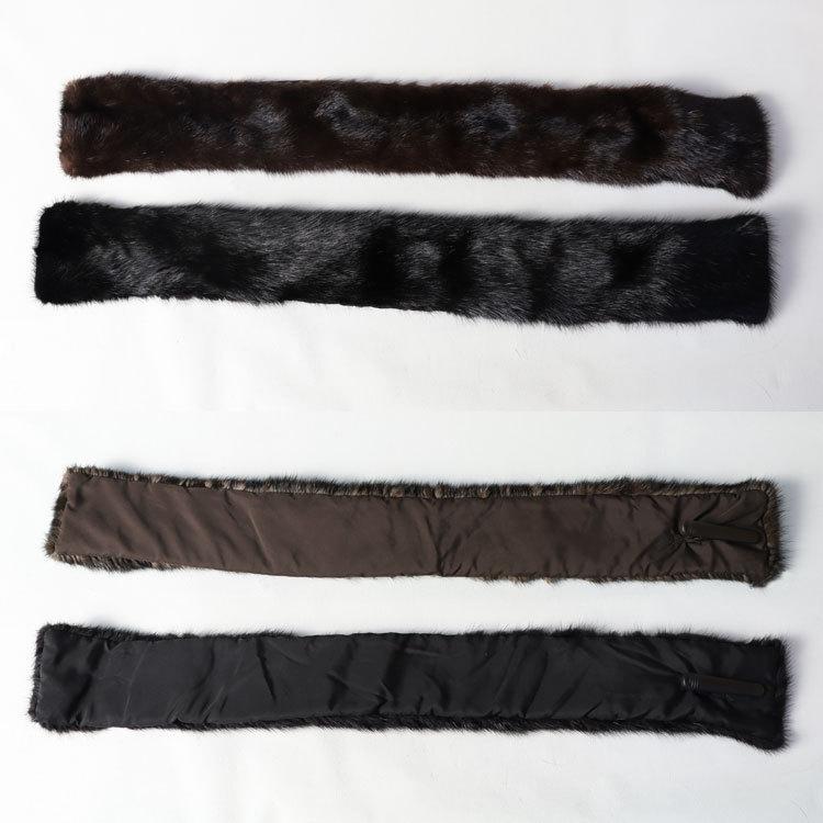 マフラー レディース ミンク ファー ミニマフラー ショート メンズ