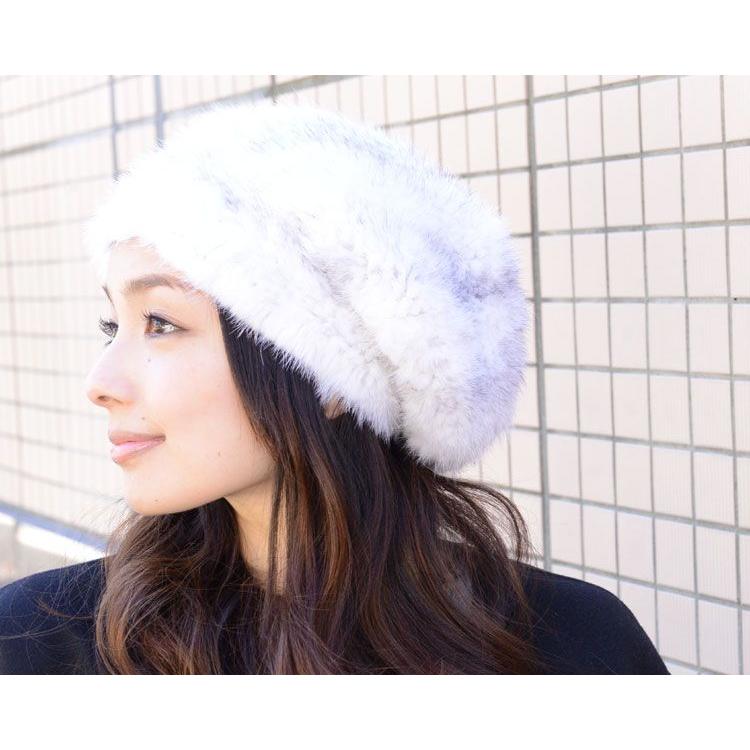 ミンク ファー キャップ 帽子 : エルベートブルーレーベル - 通販