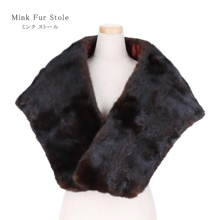 毛皮ショール 大判マフラー ミンク ストール 大判 ミンクファー 手編み
