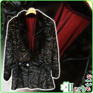 メンズ ウィーゼル ・ ミンク マルチカラー ファー ジャケット : エル