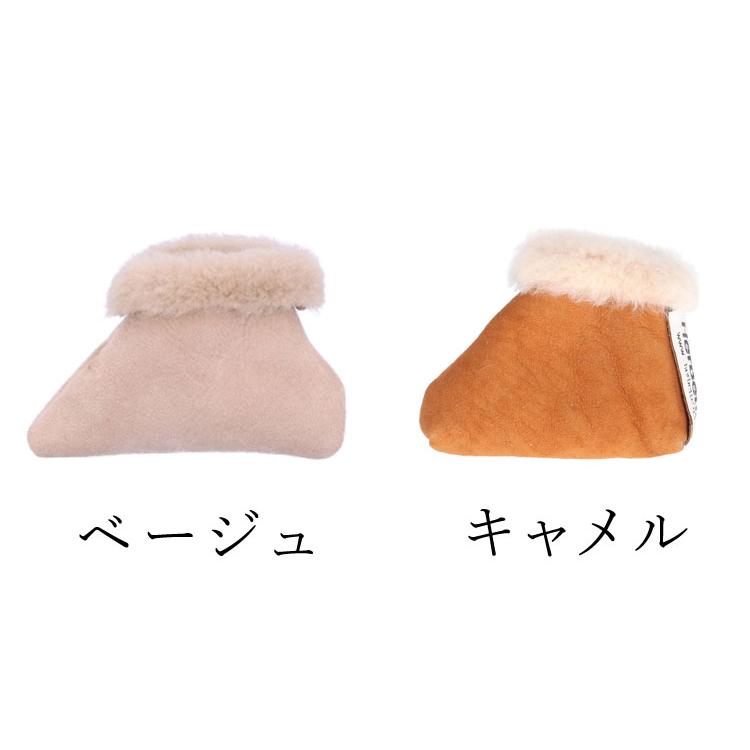 ゴルフ クラブカバー パター用 1点 ムートン ファー レザー ラム