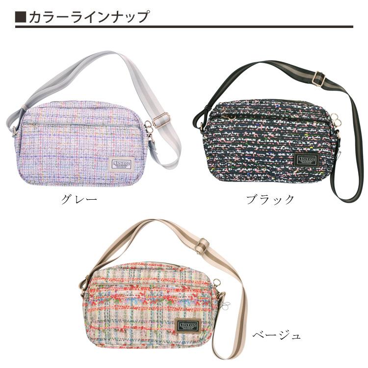 LINTON（リントン） LINTON TEEEDS ショルダーバッグ ツイード