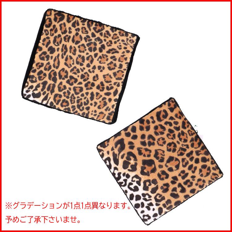 セール アニマルプリント 健康 クッション 40cm×40cm 座布団