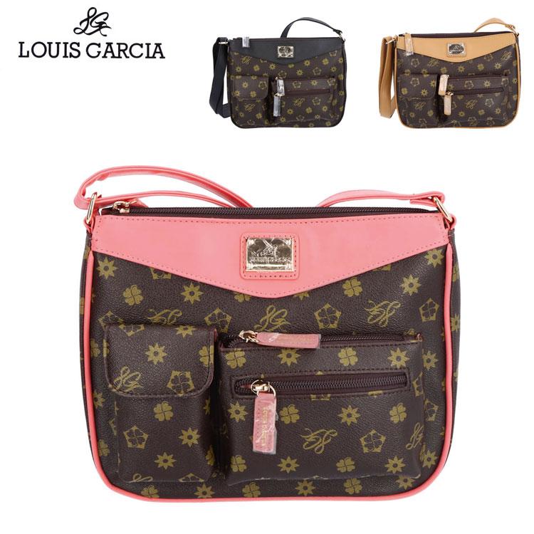 ルイ・ガルシア ショルダーバッグ 4279 ポケット豊富 通勤 斜め