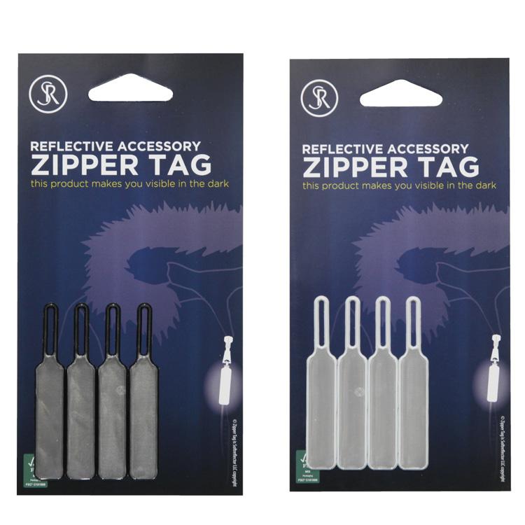 リフレクター ファスナーチャーム Softreflector Zipper Tag 4個入り