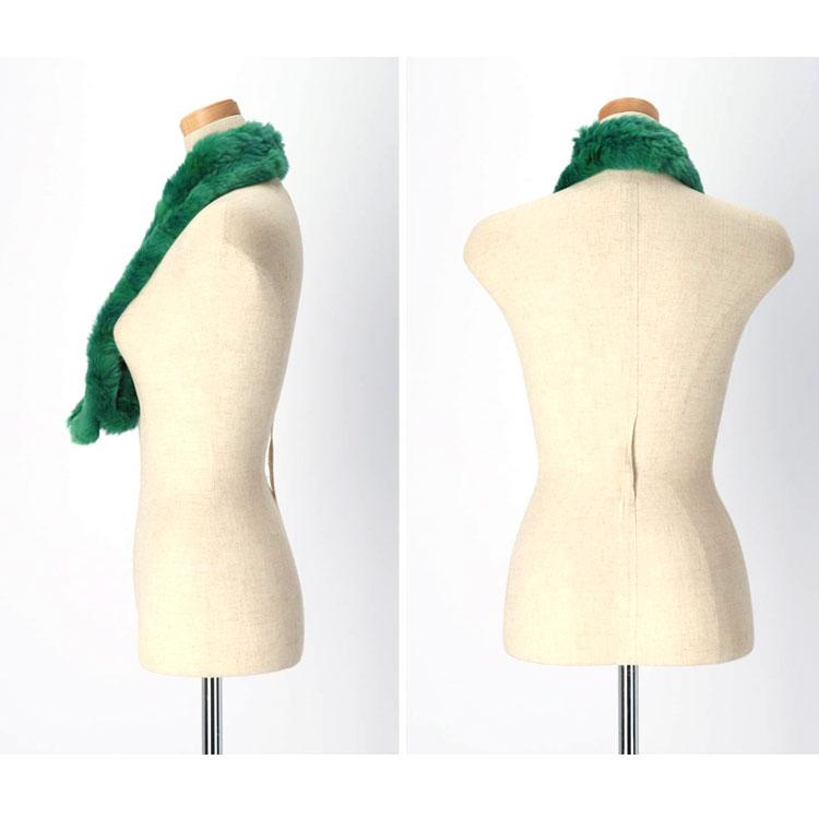 LUDLOW   ラドロー ビジューリアルファー イヤーマフラー LUDLOW ラドロー ビジューリアルファー イヤーマフラー LUDLOW