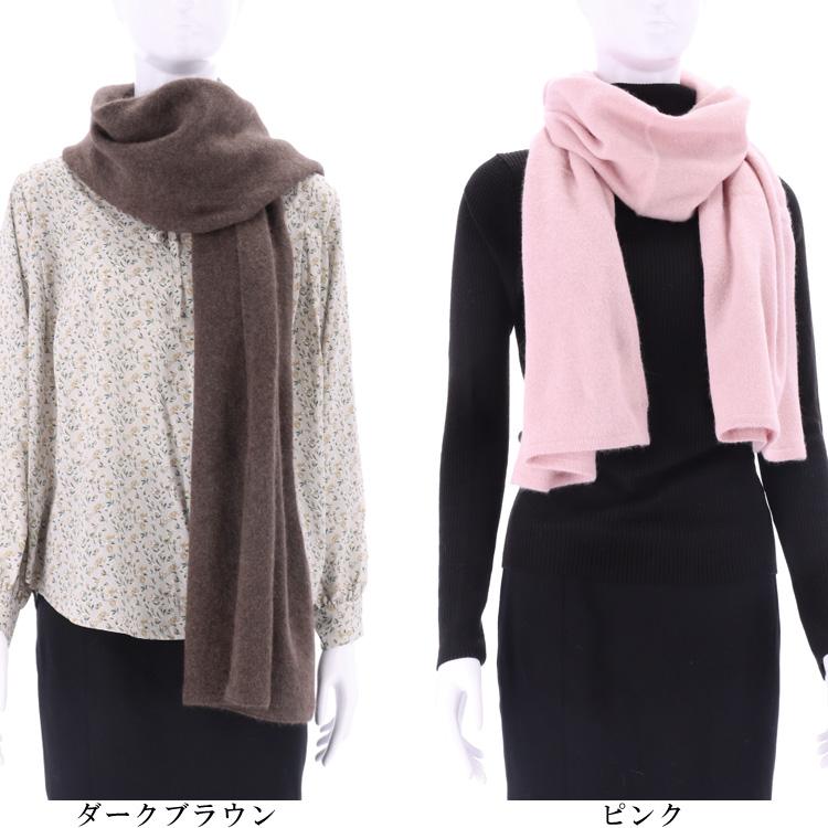 ストール チャイニーズラクーン ファー 100％ ニット マフラー 毛100