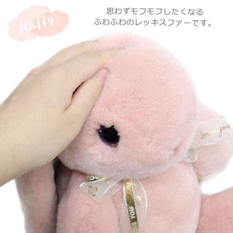 期間限定 ロップイヤー ベージュ パープル ピンク ふわふわ ぬいぐるみ うさぎ ファー レッキスラビット 大きい プレゼント ギフト 送料無料 かわいい ぬいぐるみ カラー ライトパープル Michiganestateplanning Com