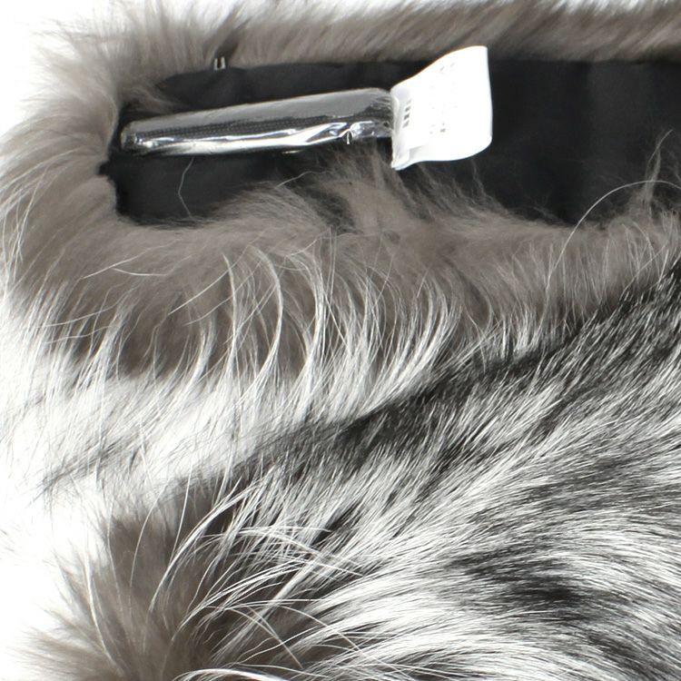 sagafur パープル フォックスファーマフラー1 snoopy様 日本製 SAGA