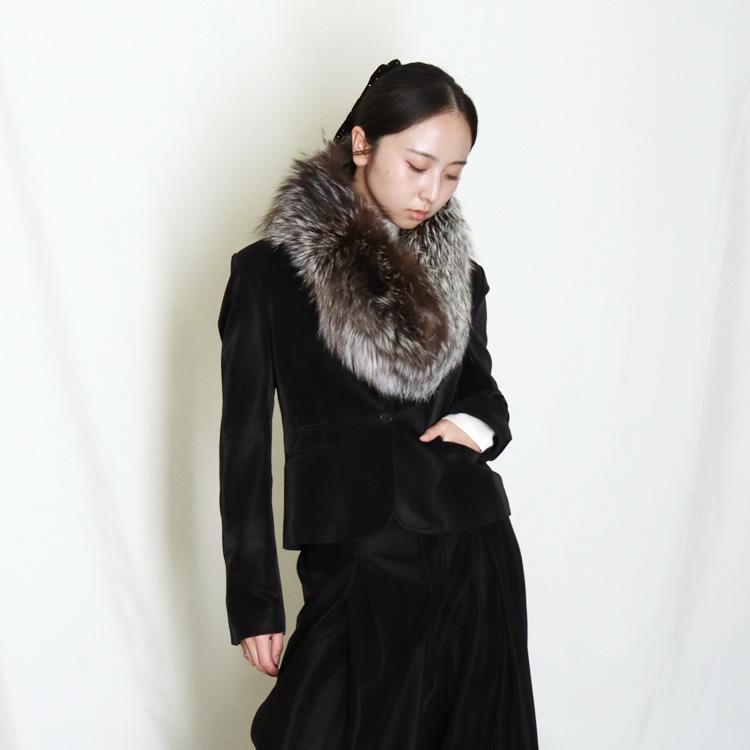 SAGA FURS 黒ファーマフラー 楽天市場】日本製 SAGAフォックスマフラーファー ファーマフラー