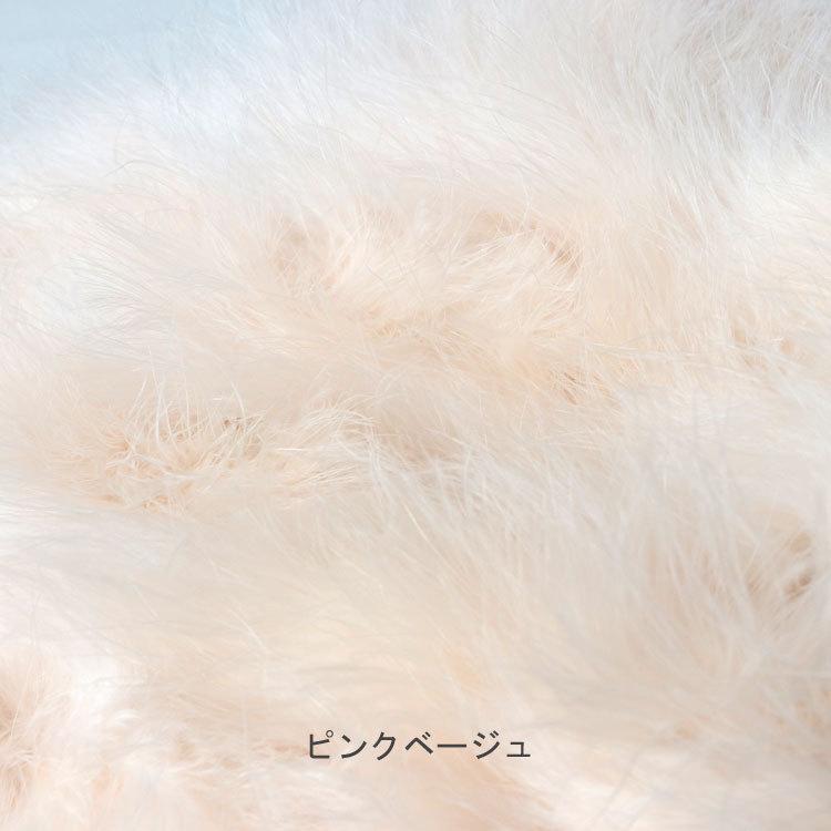 マラボー フェザー 羽根 シフォン ケープ ストール ショール