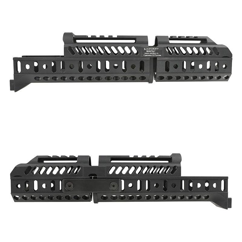 LT-33　ハンドガード　Zenitタイプグリップ 5KU Zenit Sport1タイプ ハンドガード BK | エアガンパーツ