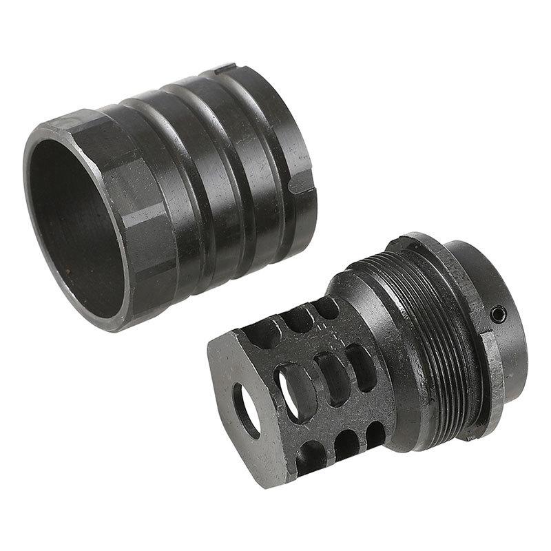 5KU JMAC 360 X37タイプマズルブレーキ＆ブラストシールド (24mm