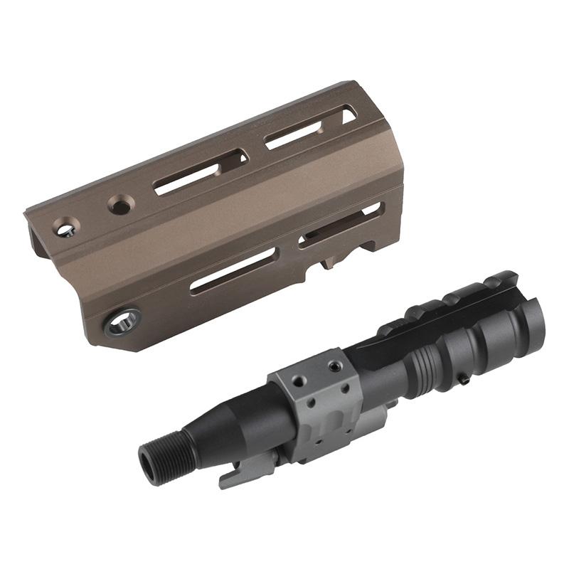 Airsoft Artisan Rattlerタイプ ハンドガードセット (SIG AIR MCX Virtus/Legacy AEG) DDC SIG AIR MCX ハンドガード