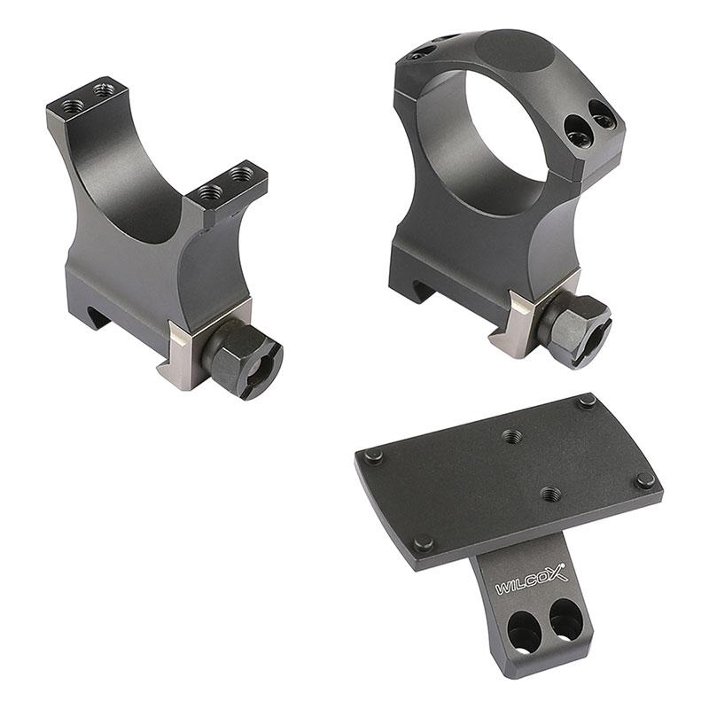 Airsoft Artisan NFタイプ 30mmスコープマウントリング (Vector Opticsミニレッドドットマウント搭載) aa