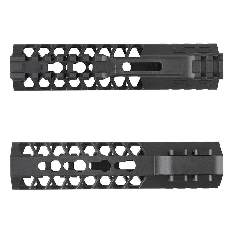 Airsoft Artisan SLR Rifleworks HELIXスタイル 6.7inch KeyModハンドガード Black ...