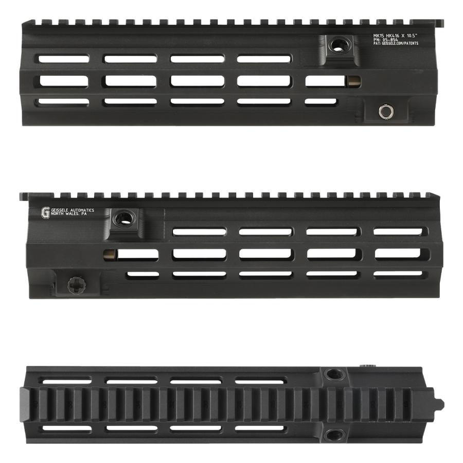 Airsoft Artisan Geissele MK15 M-LOKハンドガード (HK416 AEG/GBB