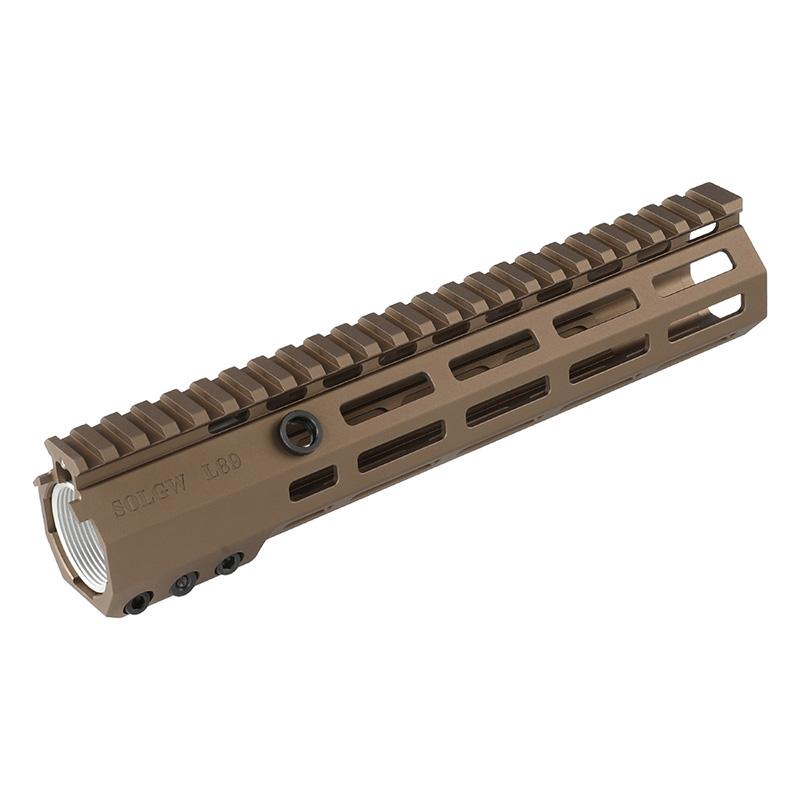 Airsoft Artisan SOLGW L89 タイプ 9.75インチ M-LOK ハンドガード DE