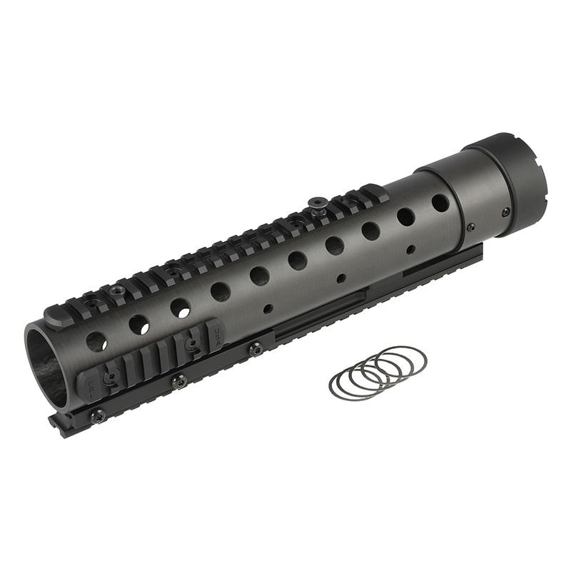 ハンドガード ブラック 12インチ Amazon | Broptical MIDWEST タイプ M-LOK ハンドガード 12inch